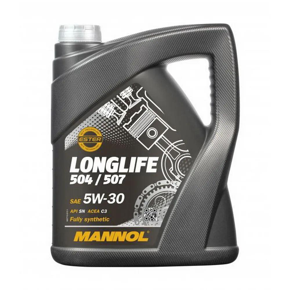 MANNOL MN77155 Масло моторное синтетика MANNOL 7715 O.E.M. for VW Audi Skoda 5W-30 5 л.