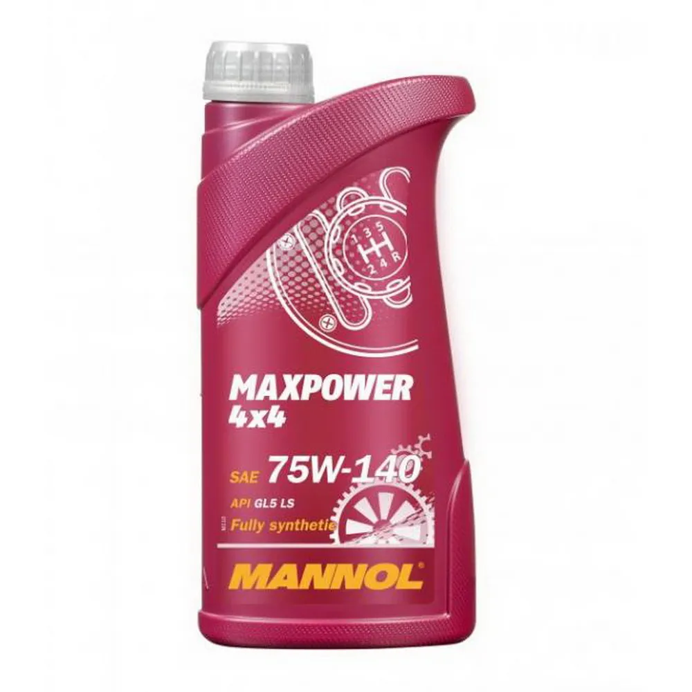MANNOL MN81021 Масло дифференциал,МКПП,мост синтетика 75W-140 GL-5 1л.