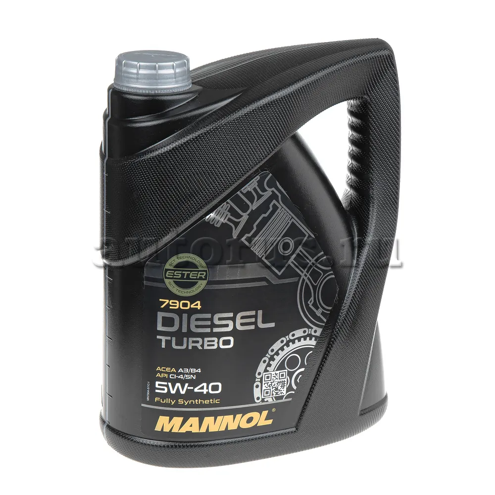 MANNOL 1011 Масло моторное синтетика MANNOL DIESEL TURBO 5W-40 5 л.