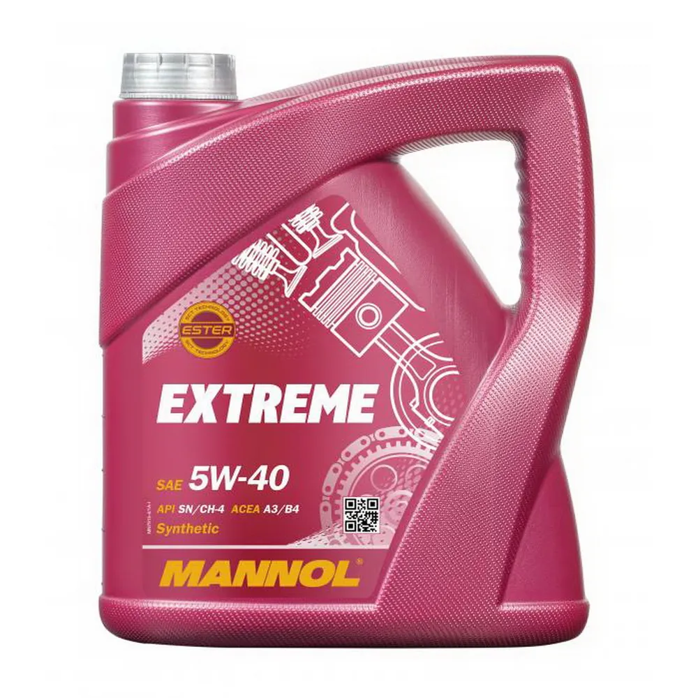 MANNOL MN79154 Масло моторное синтетика MANNOL EXTREME 5W-40 4 л.