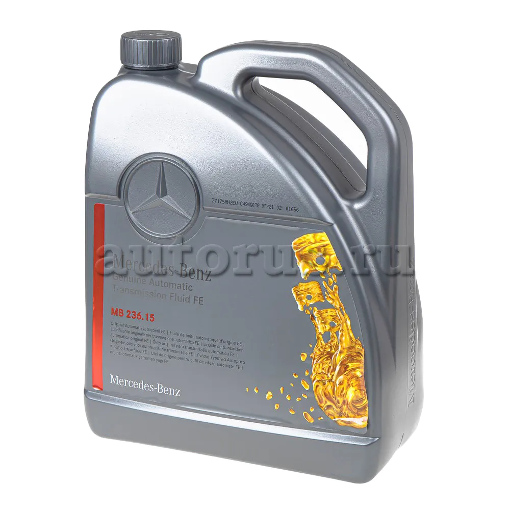 MERCEDES-BENZ A000989690513ADNE Масло трансмиссионное Fluid FE 5 л
