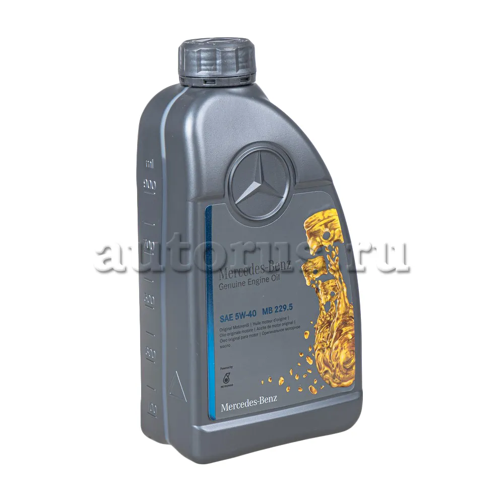 MERCEDES-BENZ A000989630811AAEW Масло моторное синтетика MERCEDES-BENZ Genuine MB 229.5 5W-40 1 л.