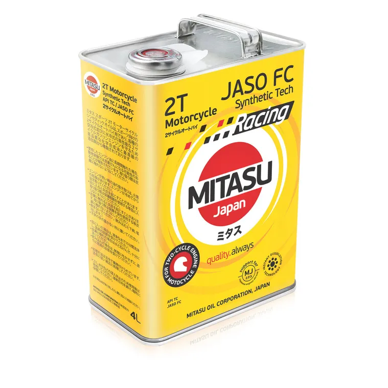 MITASU MJ9224 Масло моторное 2T синтетика 4 л.