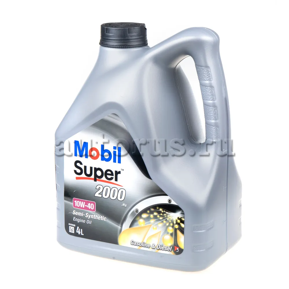 Mobil 150548 Масло моторное полусинтетика Mobil Super 2000 X1 10W-40 4 л.