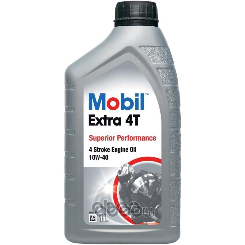 Mobil 142083 Масло моторное 4T синтетика 10W-40 4л.
