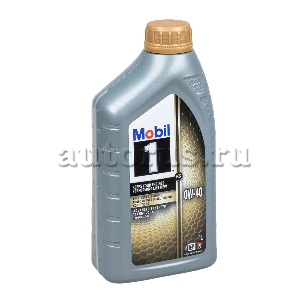 Mobil 157296 Масло моторное синтетика MOBIL 1 FS 0W-40 1л.