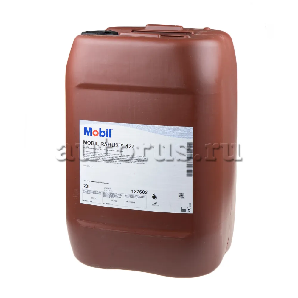 Mobil 127602 Масло компрессорное минеральное Rarus 427 20л.