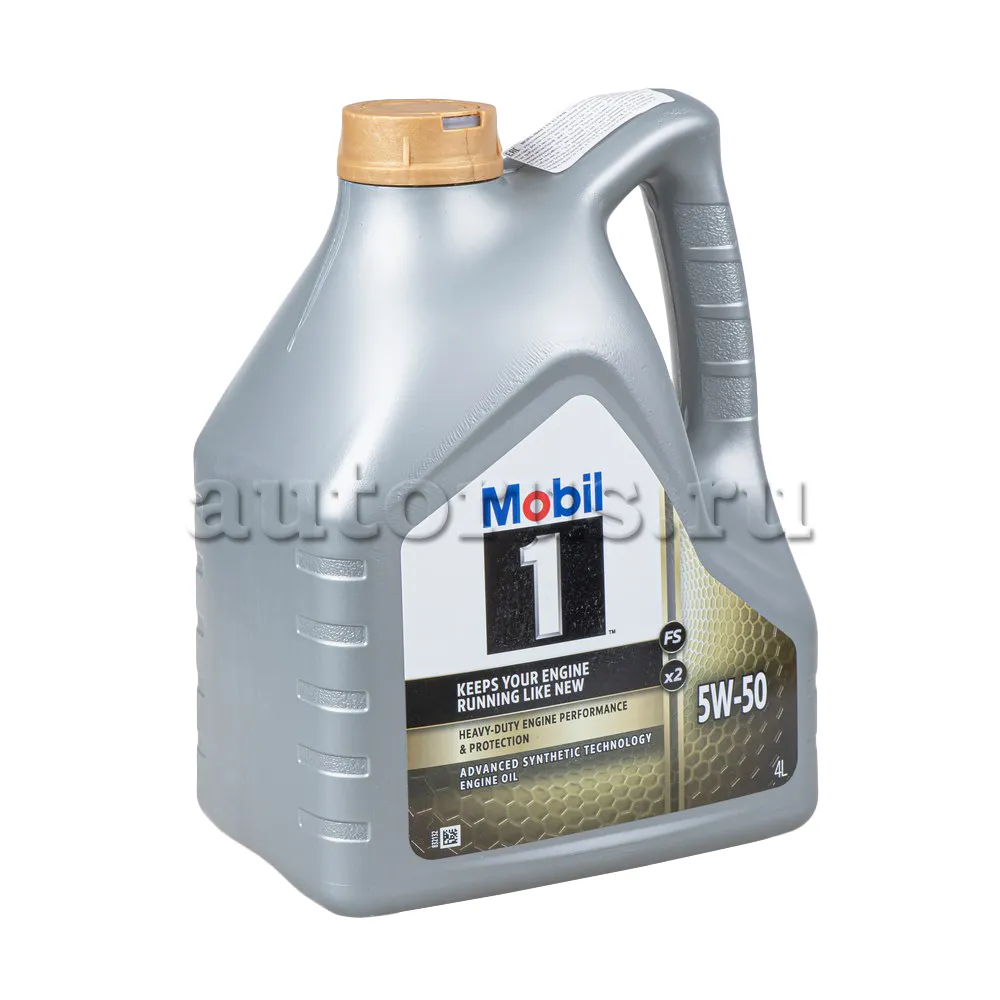 Mobil 157727 Масло моторное синтетика Mobil 1 FS X2 5W-50 4 л.