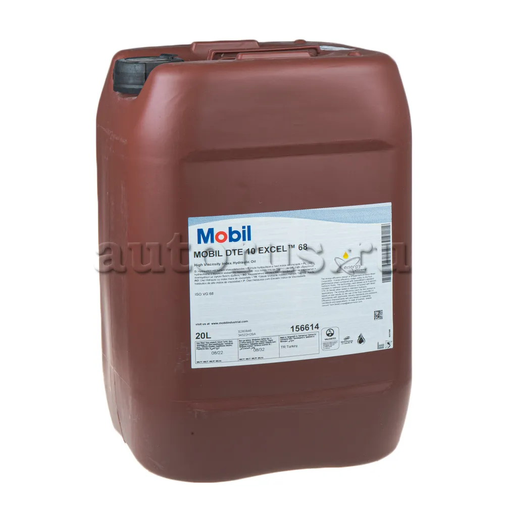 Mobil 156614 Масло гидравлическое DTE 10 Excel 68 20 л.