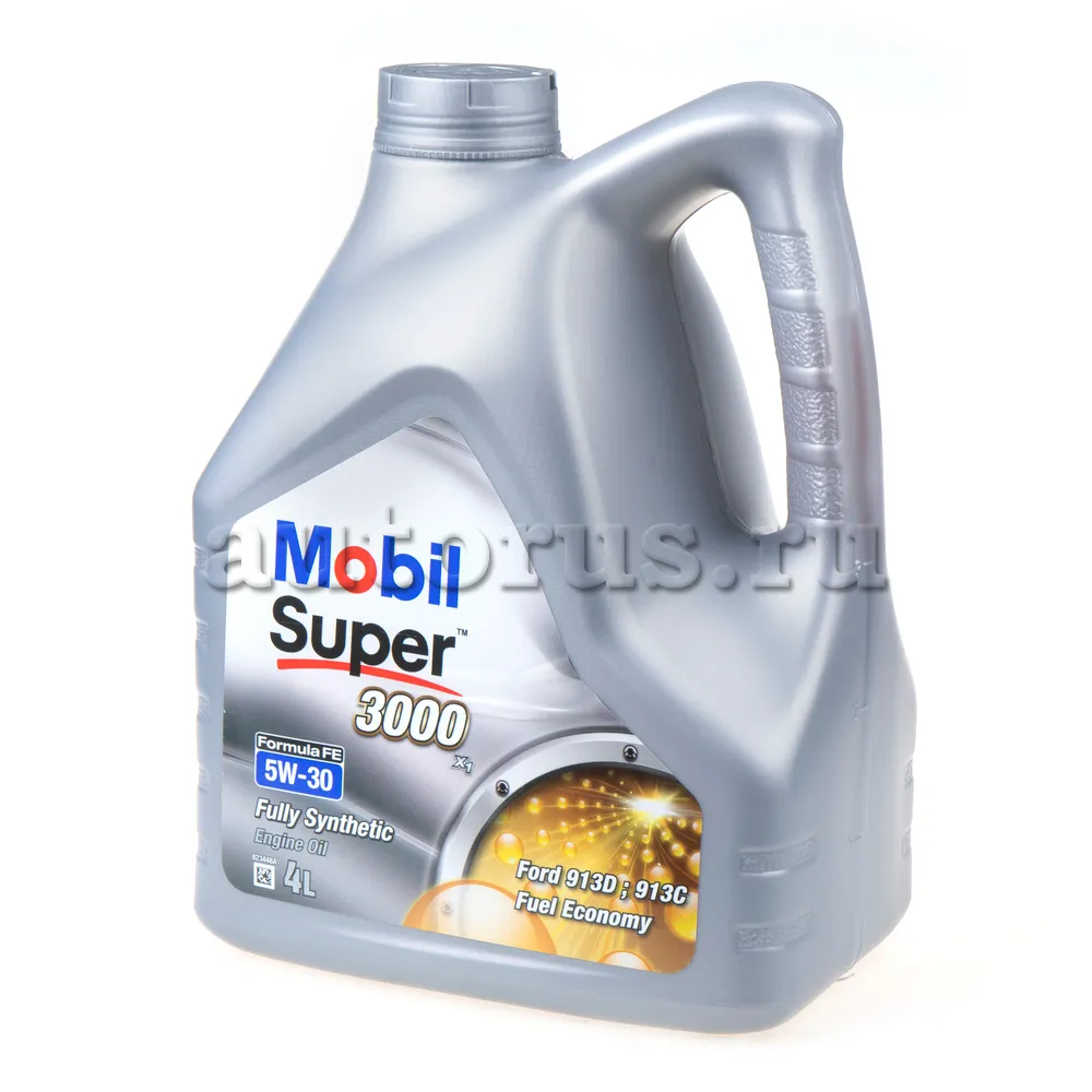 Mobil 151527 Масло моторное синтетика Mobil Super 3000 X1 Formula FE 5W-30 4 л.