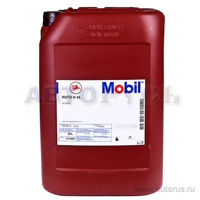 Mobil 111451 Масло гидравлическое NUTO H 46 20 л.