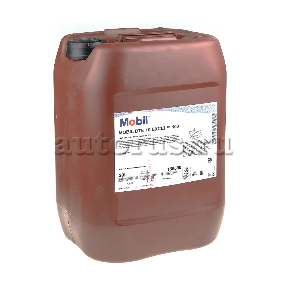 Mobil 156590 Масло гидравлическое DTE 10 Excel 100 20 л.