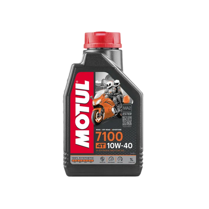 MOTUL 104091 Масло Motul 7100 4T 10W40 мот син (1л)
