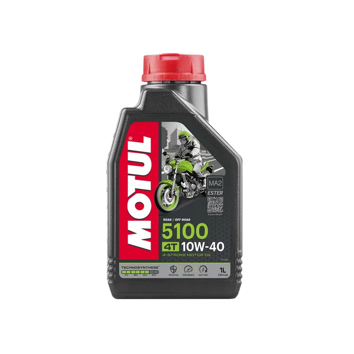 MOTUL 104066 Масло Motul 5100 4T 10W40 мот п/с (1л)