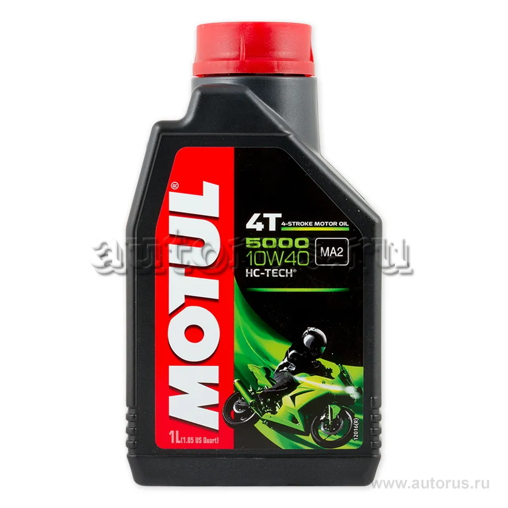 MOTUL 104054 Масло моторное 4T 5000 4T 10W40 1 л