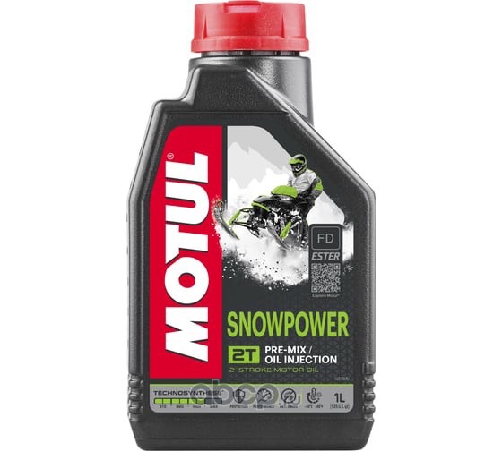 MOTUL 113243 Синтетическое моторное масло для 2Т двигателей 1 л.