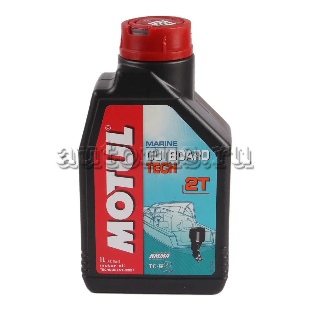 MOTUL 102789 Масло моторное лодочное 2Т полусинтетика 1 л.