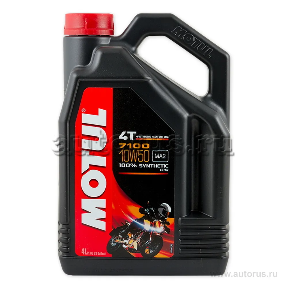 MOTUL 104098 Масло Motul 7100 4T 10W50(4л)