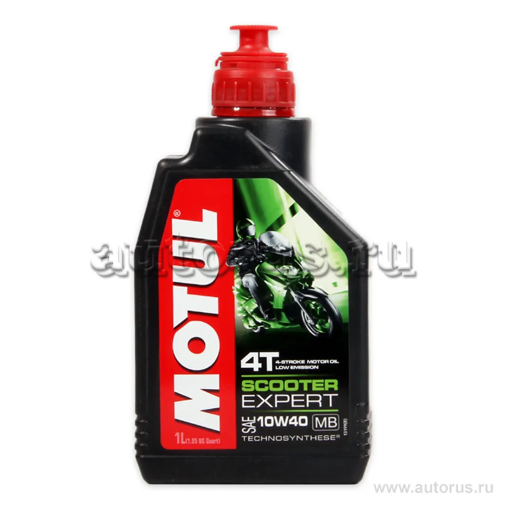 MOTUL 105935 Масло моторное 4T Scooter Expert 4T MB 10W40 1 л