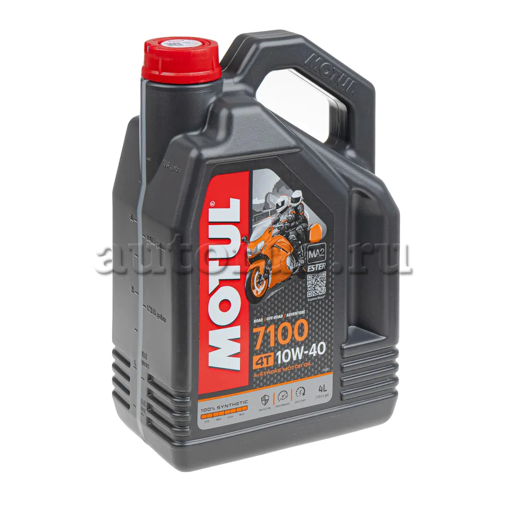 MOTUL 112122 Масло Motul 7100 4T 10W40 мот син (4л)