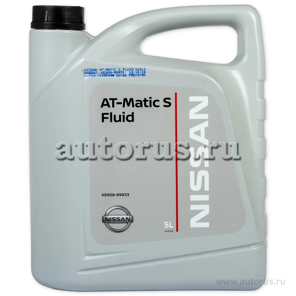NISSAN KE90899933 Масло АКПП синтетика 5л.