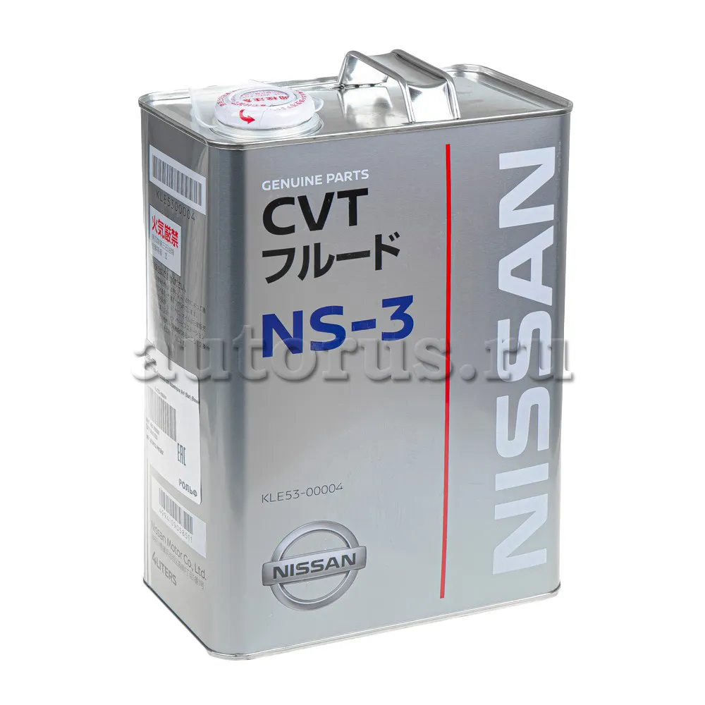 NISSAN KLE5300004 Масло вариатор синтетика 4л.