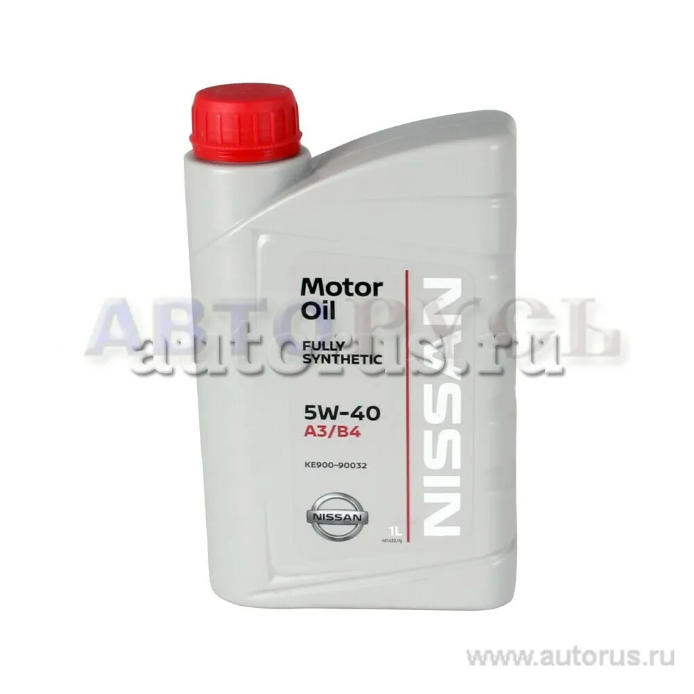 NISSAN KE90090032 Масло моторное синтетика NISSAN Motor Oil 5W-40 1 л.