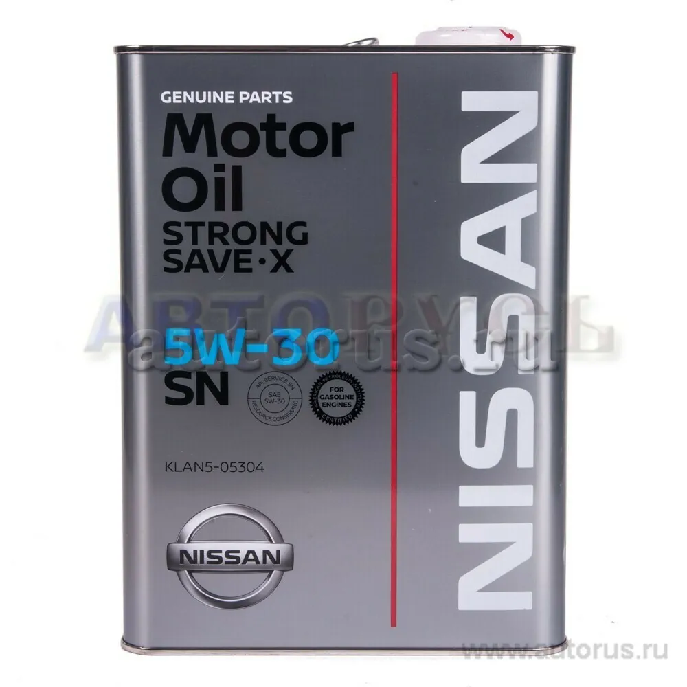 NISSAN KLAN505304 Масло моторное синтетика NISSAN Strong Save-X 5W-30 4 л.