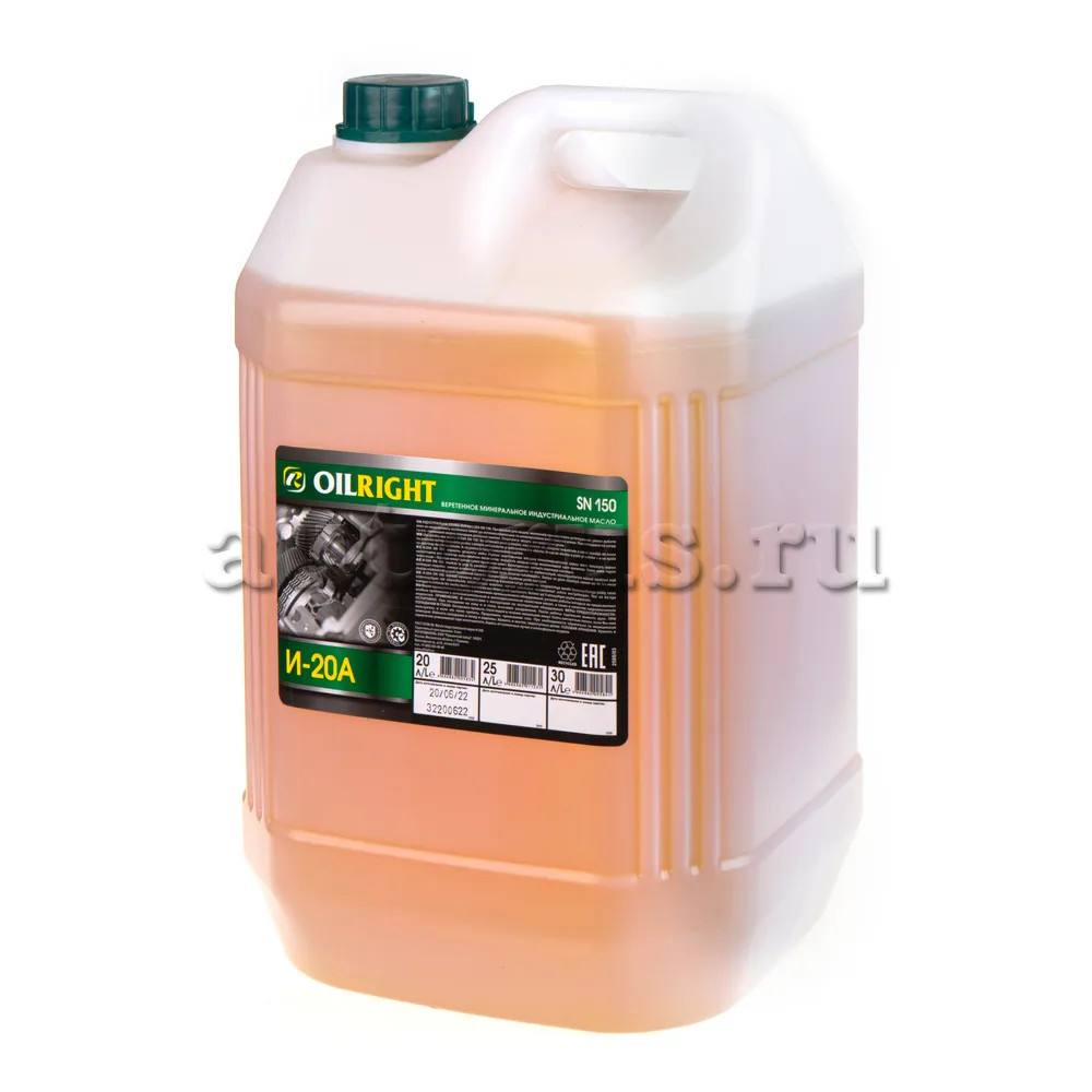 OILRIGHT 2588 Масло веретенное И-20А 20 л
