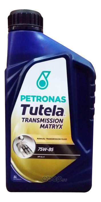 PETRONAS 76009E18EU Трансмиссонное масло PETRONAS TUTELA CAR MATRYX синт. 75W85, 1 л.