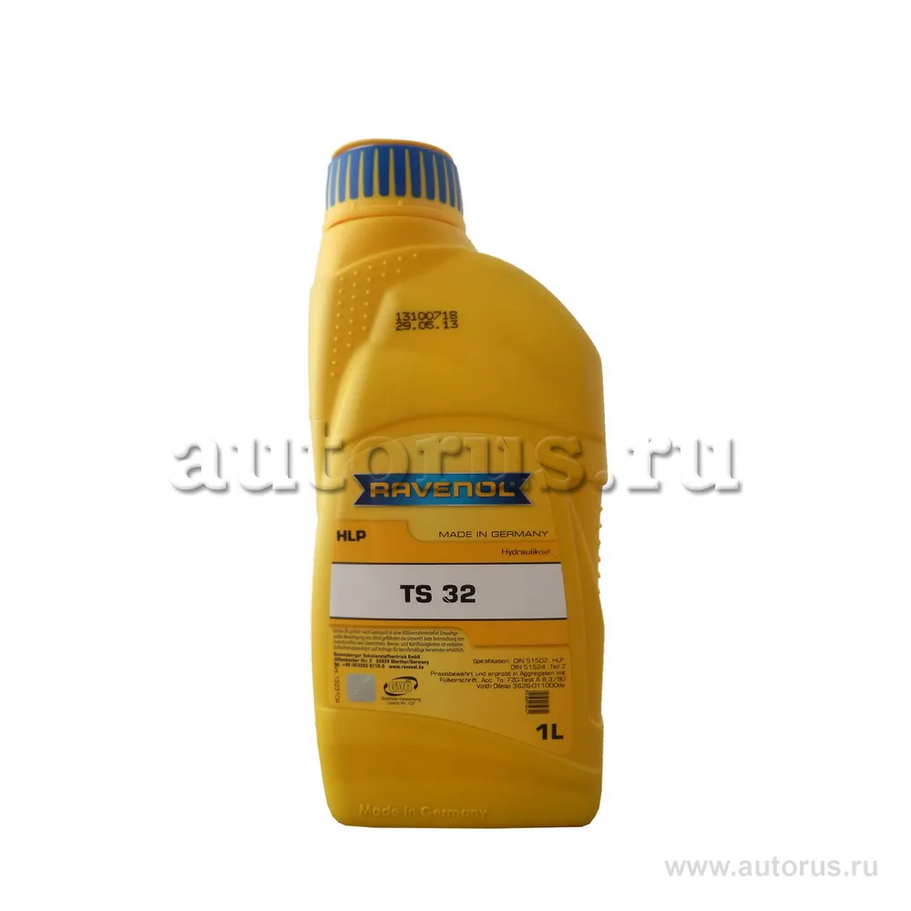 Ravenol 1323104001 Гидравлическое масло RAVENOL Hydraulikoel TS 32, 1 литр