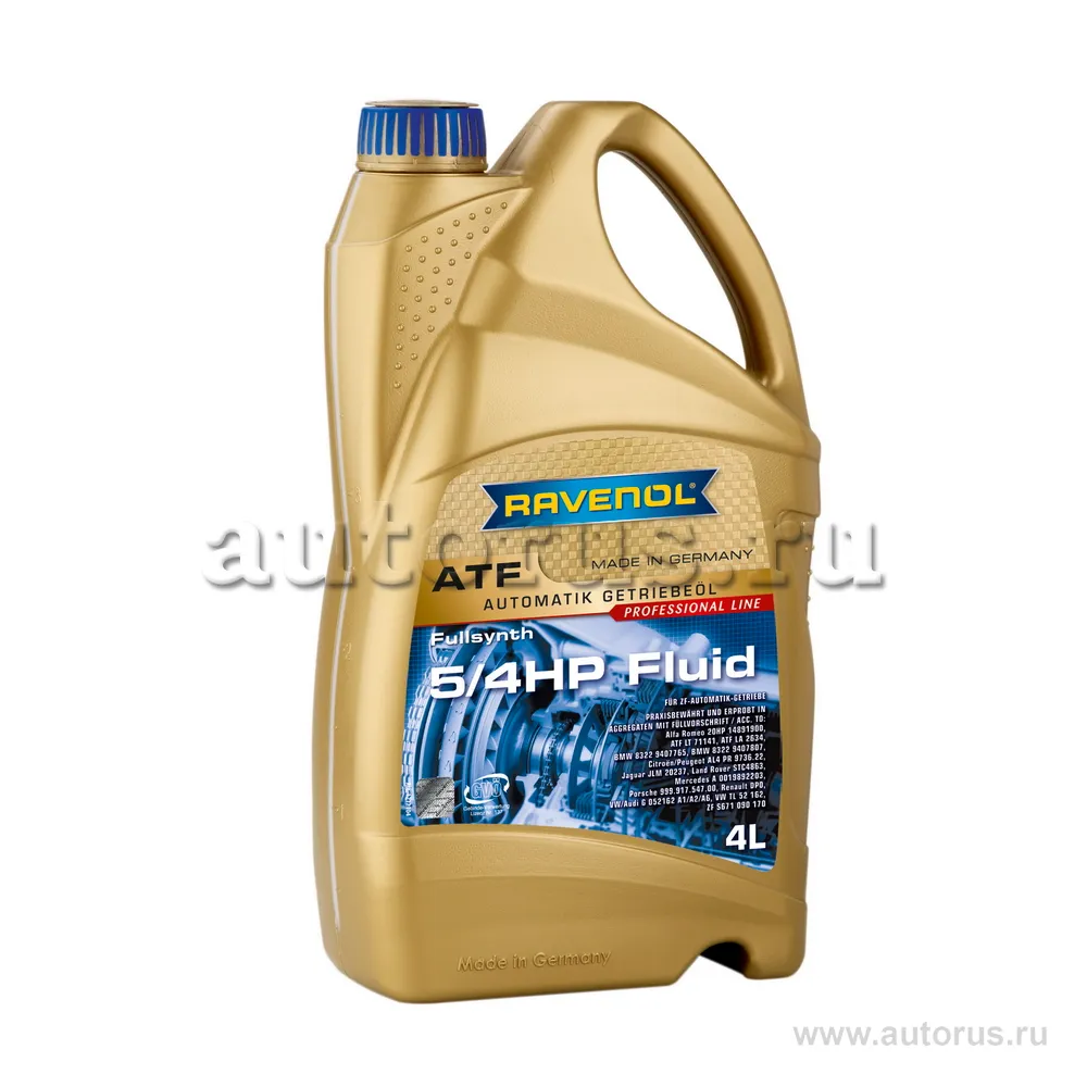 Ravenol 1212104004 Масло АКПП синтетика 4л.