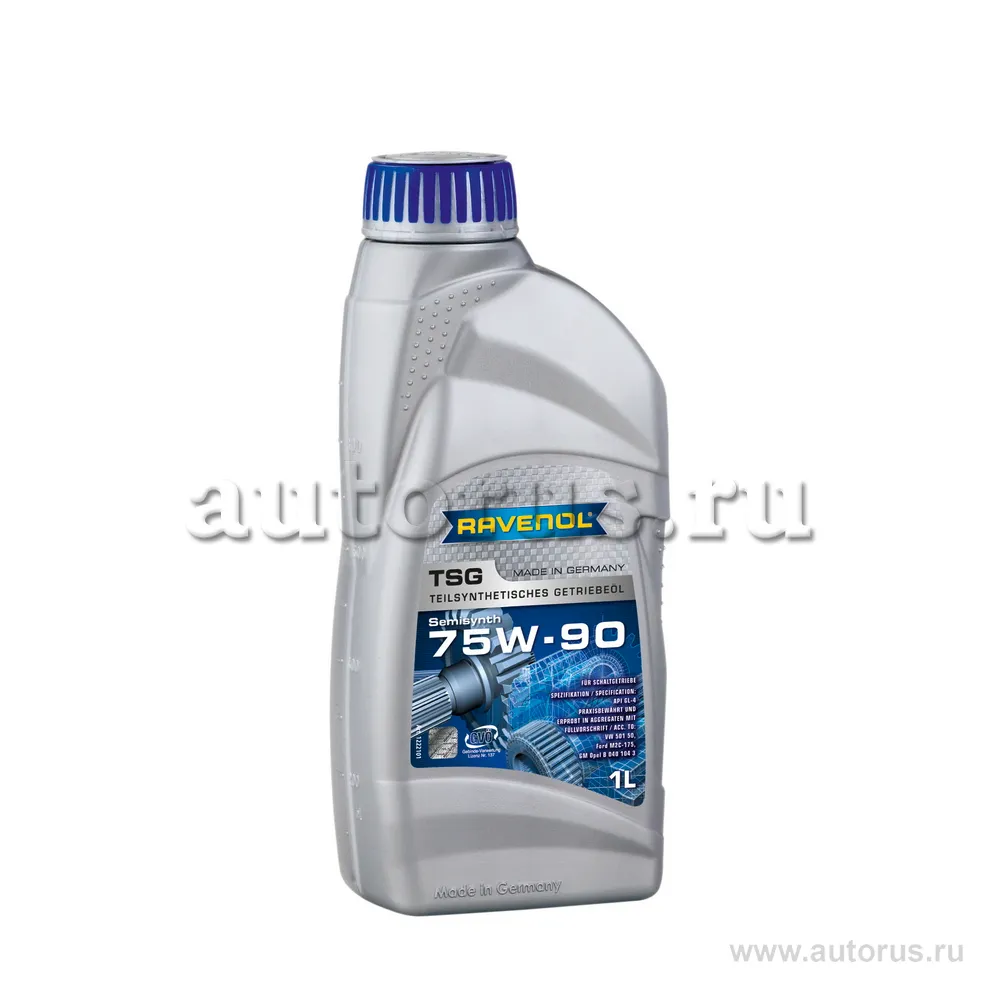 Ravenol 1222101001 Масло МКПП полусинтетика 75W-90 GL-4 1л.