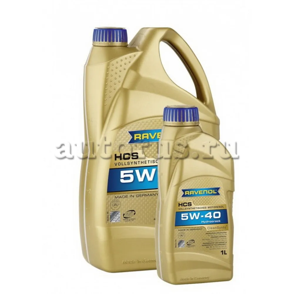 Ravenol 1112105001 Масло моторное синтетика Ravenol HCS 5W-40 1 л.