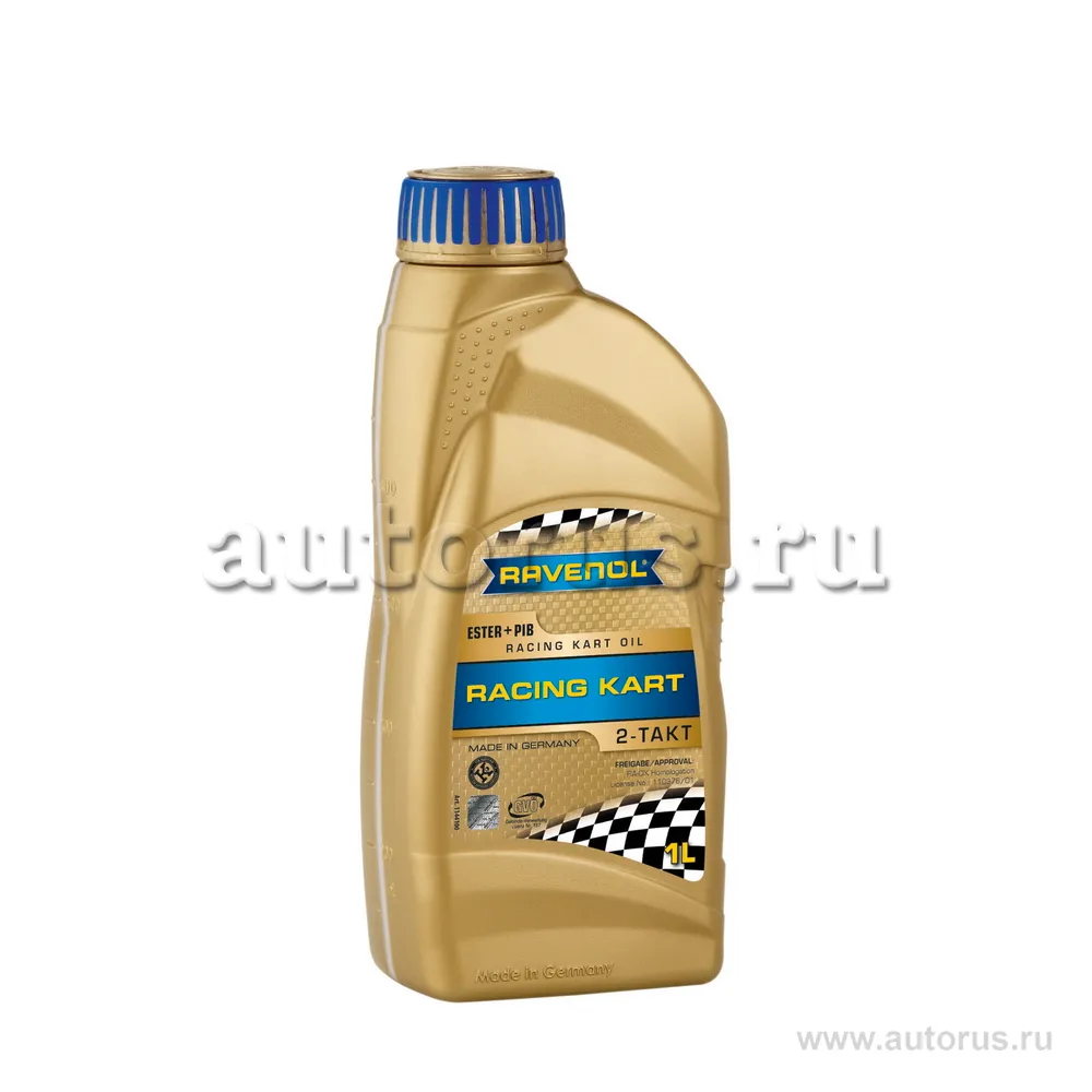 Ravenol 1144100001 Моторное масло для 2T картов RAVENOL Racing Kart 2T, 1 литр