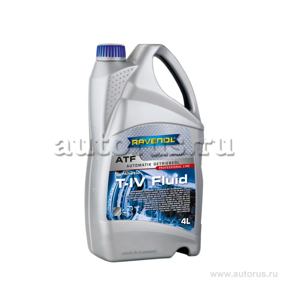Ravenol 1212102004 Масло АКПП синтетика 4л.