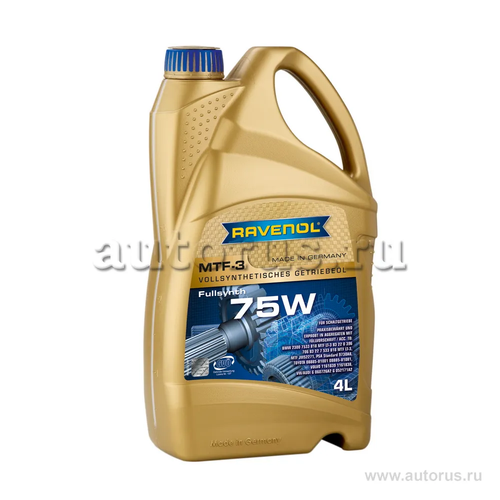 Ravenol 122110400401999 Масло раздаточная синтетика 75W 4л.