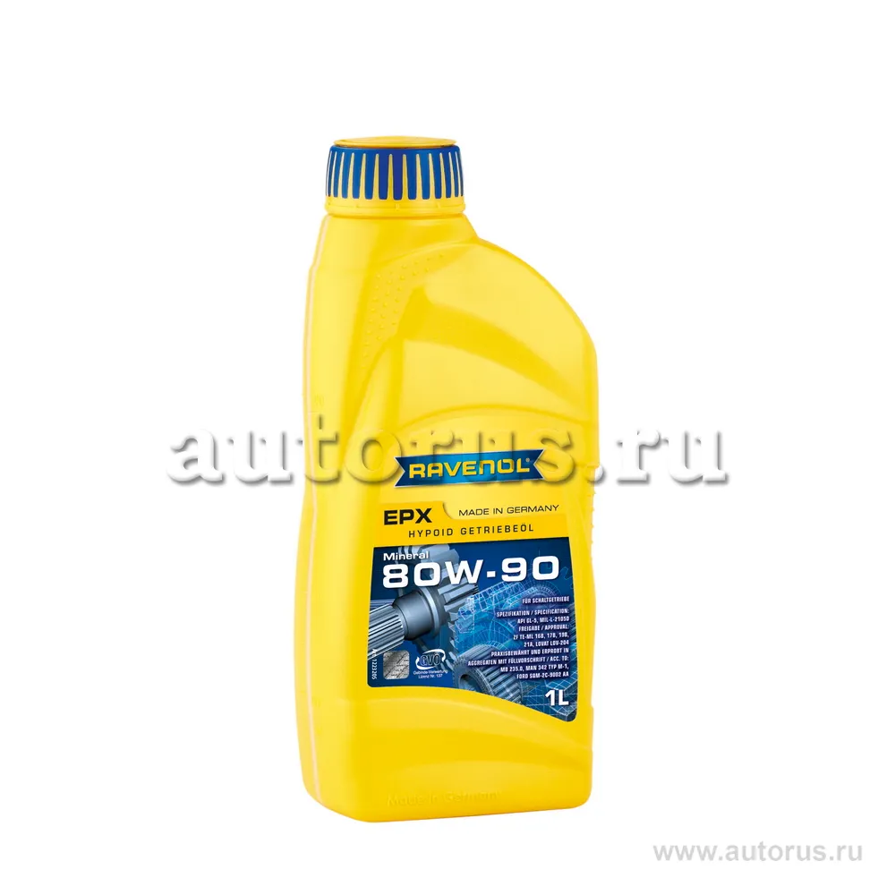 Ravenol 1223205001 Масло МКПП минеральное 80W-90 GL-5 1л.