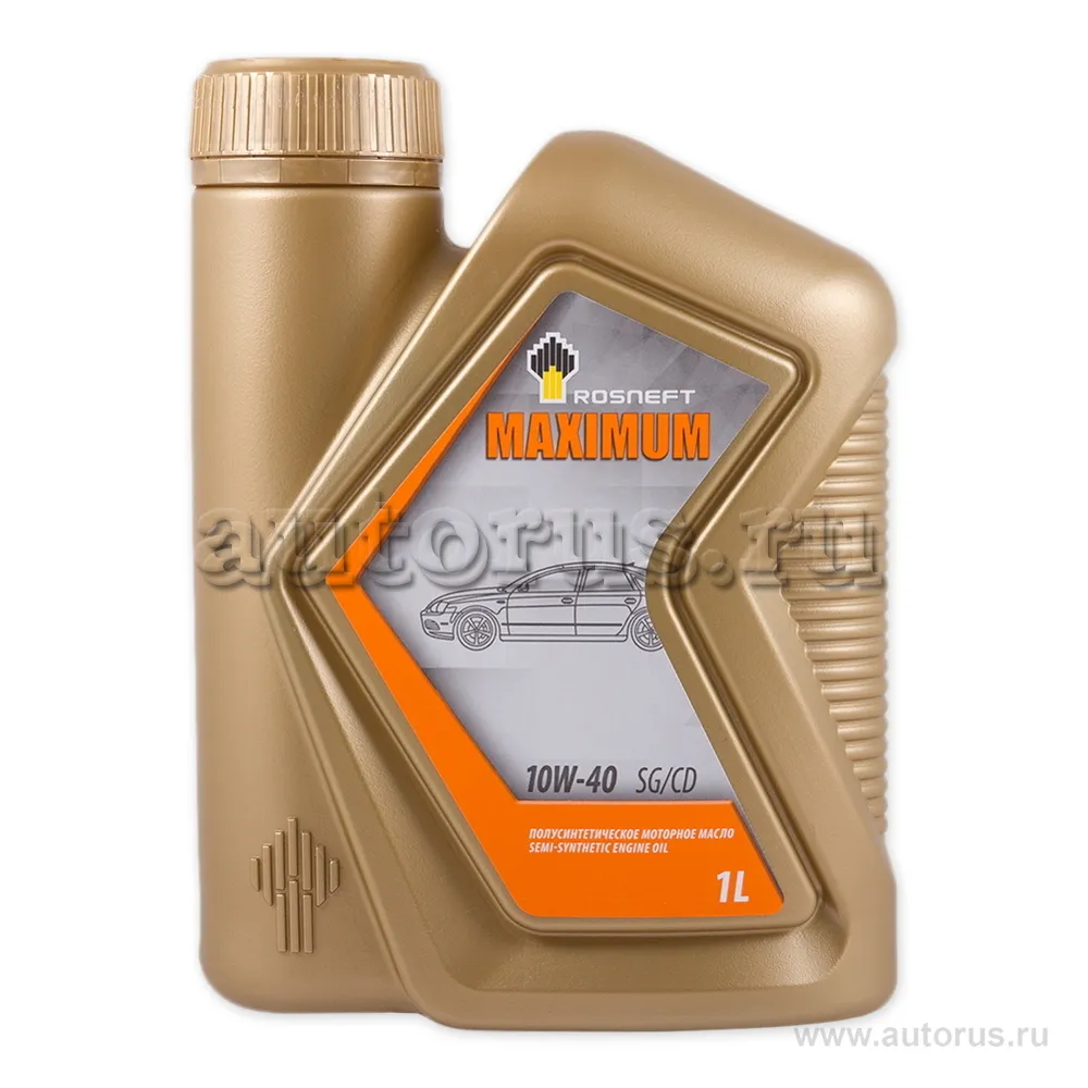 Rosneft 40814332 Масло моторное полусинтетика Rosneft Maximum 10W-40 1 л.