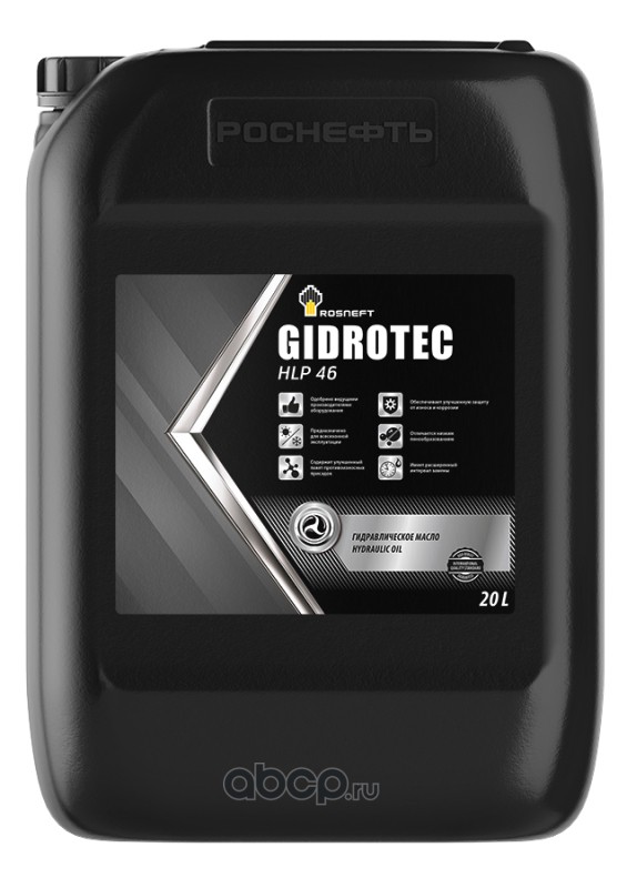 Rosneft 40694160 40694160 TNK, Rosneft Gidrotec HLP 46 20л масло