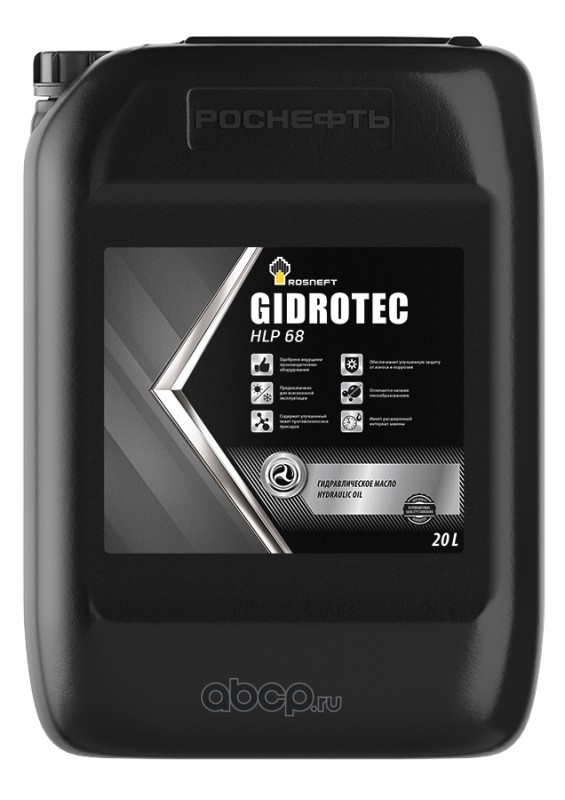 Rosneft 40694260 Rosneft Gidrotec HLP 68 бочка 20л
