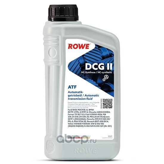 ROWE 25067001099 Масло роботизированная синтетика 1л.