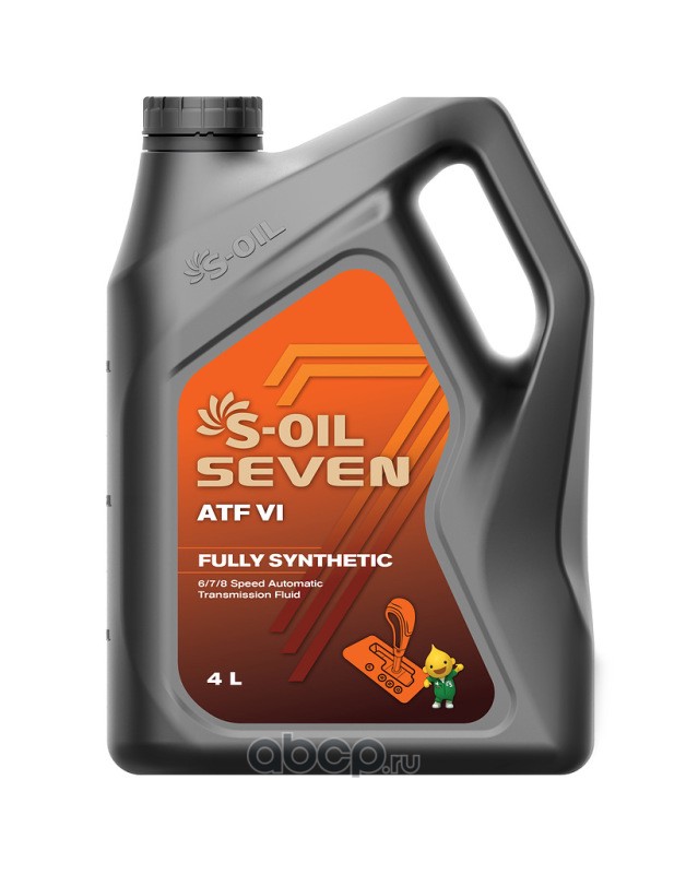 S-Oil E107981 Масло АКПП синтетика 4л.