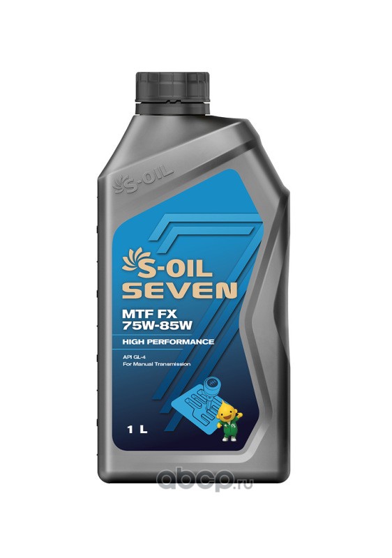 S-Oil E107740 Масло МКПП 75W-85 GL-4 1л.