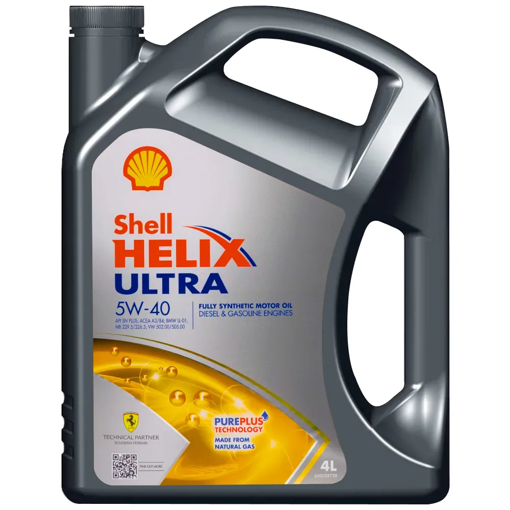 Shell 550052679 Масло моторное синтетика Shell Helix Ultra 5W-40 4 л.