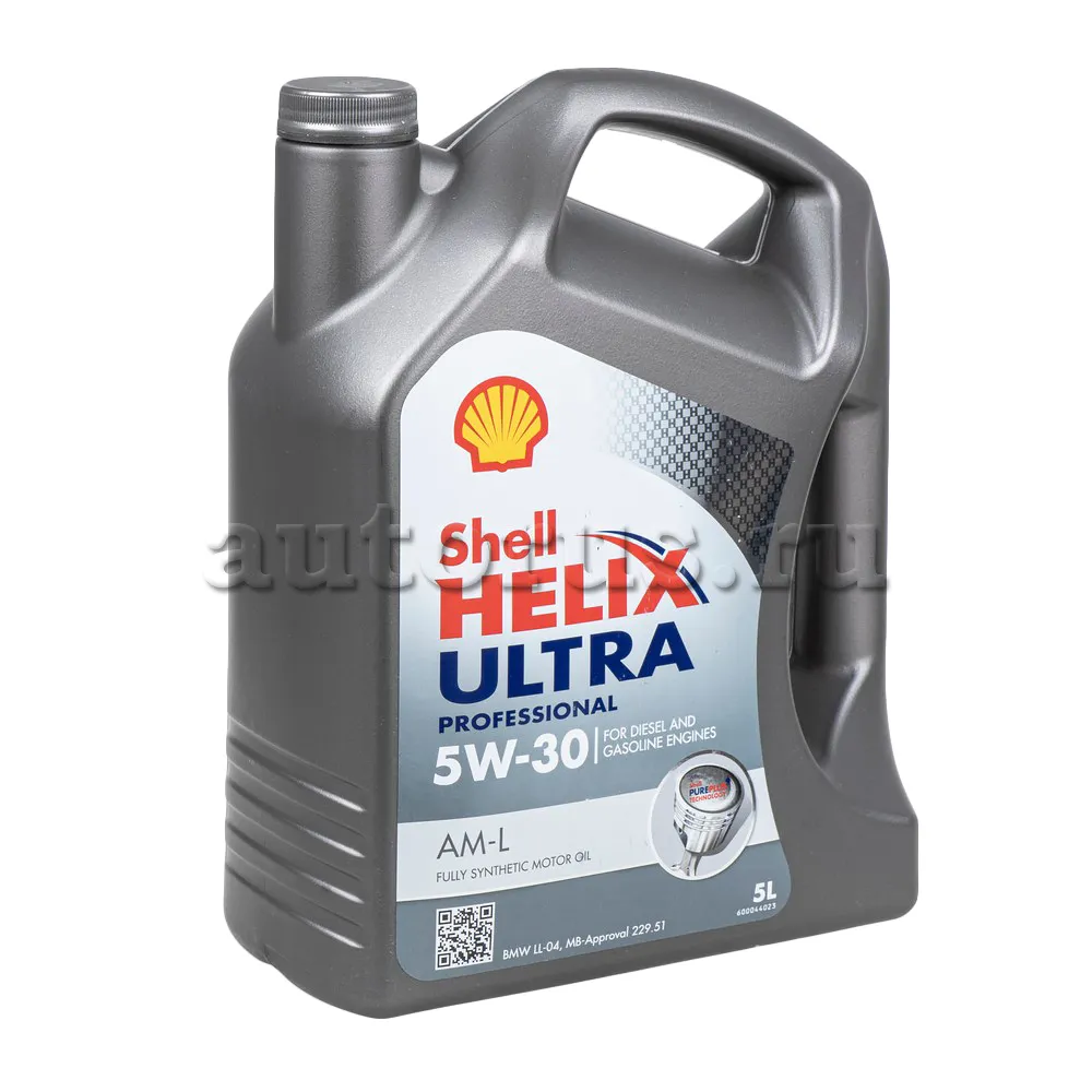 Shell 550046682 Масло моторное синтетика Shell Helix Ultra Professional AM-L 5W-30 5 л.