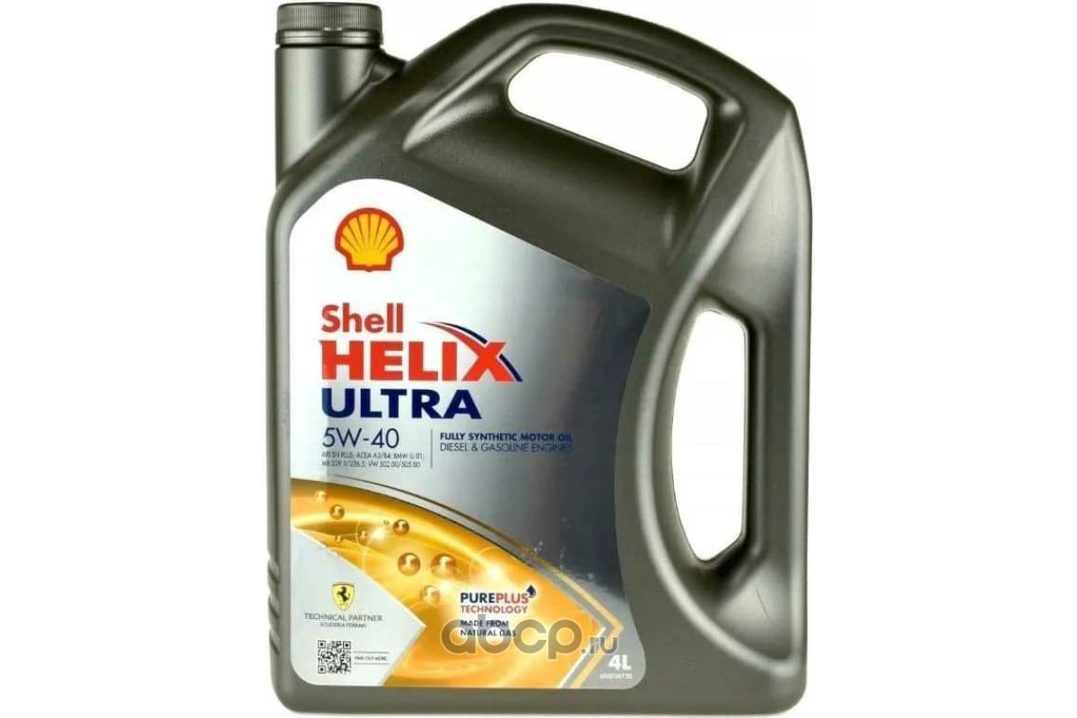 Shell 550069160 Масало моторное Синтетическое 5W-40 4 л.
