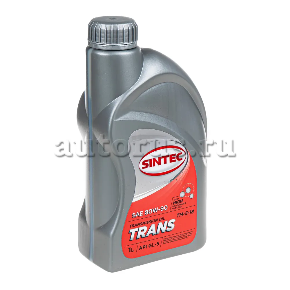 SINTEC 900273 Масло трансмиссионное минеральное Sintec Trans SAE 80W-90 API GL-5 1л