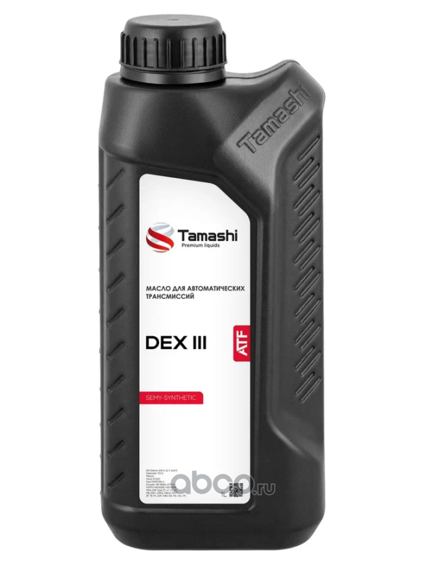 Tamashi ATFTD31 Масло ATF DEX III АКПП,ГУР полусинтетика 1л.