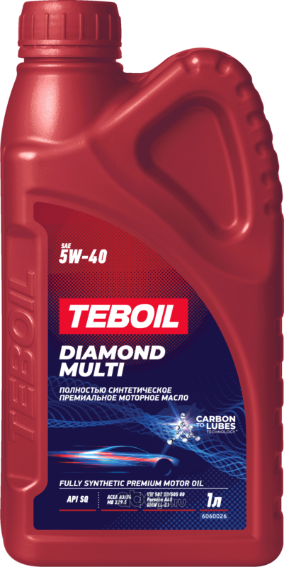Teboil 2448260 Масло моторное синтетика TEBOIL Diamond Multi 5W-40 1л.